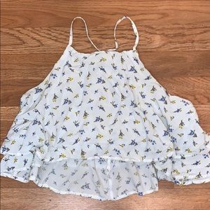 Flouncy tank top